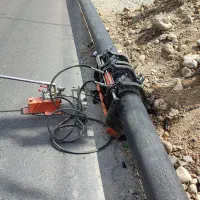 آبرسانی و جوشکاری لوله پلی اتیلن