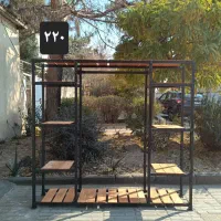 رگال بزرگ مقاوم با ظرفیت بالا(چوب و فلز دلا)|جاکفشی، کمد، دراور|کرج, گلستان|دیوار