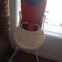 صندلی غذا همراه رورک|تخت و صندلی بچه|پارس‌آباد, |دیوار