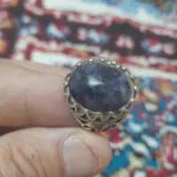 یاقوت کبود اصل معدنی کلکسیونی