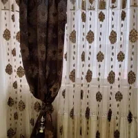 پرده با مخمل