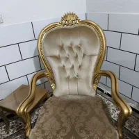 مبلمان سلطنتی 7 نفره|مبلمان خانگی و میز عسلی|الیگودرز, |دیوار