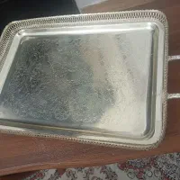 سینی سیلور اصلی برند الماس پایه دار،و سینی مسی