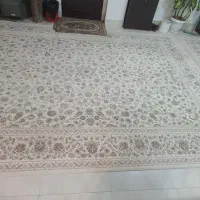 یک جفت فرش ۱۲ متری ۱۲۰۰ شانه تراکم ۳۶۰۰ نخ ابریشم