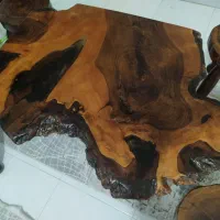 میز غذاخوری روستیک شیک و مدرن|میز و صندلی غذاخوری|اصفهان, رکن الدوله غربی|دیوار