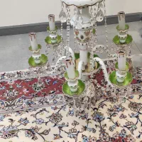 فروش لوستر دو پوست آنتیک کار دست استاد اخوان