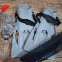 پک  کامل فین عینک اسنورکل