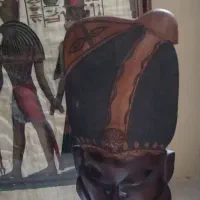 تابلو نقاشی . مجسمه چوبی دکور ایستاده|تابلو، نقاشی، عکس|بندر انزلی, کوی واحدی|دیوار