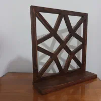 شلف دیواری چوبی|کتابخانه، شلف، قفسه‌های دیواری|نوشهر, |دیوار