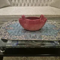 گلدان سرامیکی (به‌ شکل سبد)