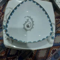 سرویس چینی ۱۸ نفره پردیس ظروف کارد چنگال