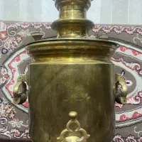 سماور ذغالی برنجی