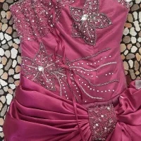 پیراهن مجلسی سنگ کار شده بسیار شیک