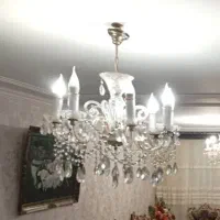 لوستر کریستالی ۳عدد