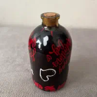 سه تا جعبه شیشه ای جا شکلات خارجی با سه تا گل|صنایع دستی و سایر لوازم تزئینی|تهران, عباس‌آباد|دیوار