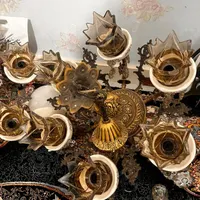 لوستر ۶شاخه برنزی چینی