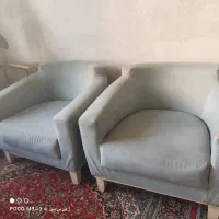 دوعدد مبل تکنفره سالم و درحدنو