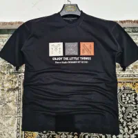 تیشرت دو نخ پنبه با کیفیت رنگ ثابت 40%تخفیف