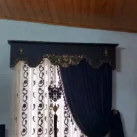 پرده سالن با کتیبه ۳عدد