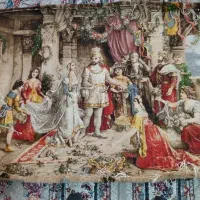 تابلو فرش دست بافت تاج گذاری|تابلو فرش|اسلامشهر, زرافشان|دیوار