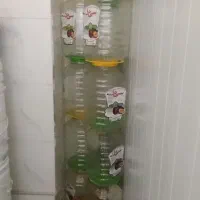 دبه آلوچه و سبد میوه