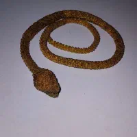 مار دست دوز قدیمی (تسبیح)|کلکسیون اشیاء عتیقه|خسروشاه, |دیوار