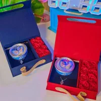 مروارید عشق به همراه باکس هدیه لاکچری