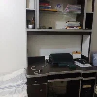 کمد میز تحریر و کتابخانه|کتابخانه، شلف، قفسههای دیواری|تهران, استاد معین|دیوار