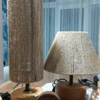 آباژور پایه چوبی برند مارو وود|چراغ خواب و آباژور|تهران, سردارجنگل|دیوار