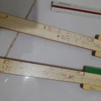 خط کش مهندسی جنس چوبی|لوازم التحریر|شیراز, پودنک|دیوار