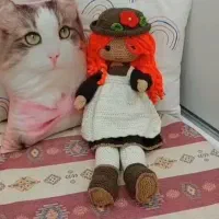 بافت عروسک آنه شرلی