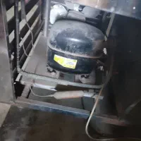 فریزر شیش درب تمام استیل