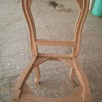 کلاف صندلی،صندلی خام،میزوسط،گل میز،صندلی رنگ نشده