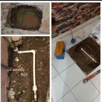 نشت یابی تشخیص ترکیدگی بادستگا لوله کش لوله بازکنی|خدمات پیشه و مهارت|محمدیه-قزوین, |دیوار