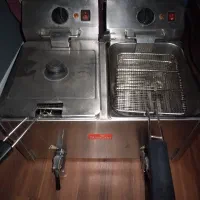 سرخ کن برقی دو لگن 8 لیتری