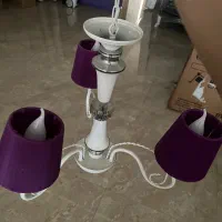 لوستر و اباژور ست اتاق خواب