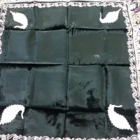رومیزی های مخمل یراقدوزی قدیمی آستردار و قو تزینی|صنایع دستی و سایر لوازم تزئینی|رباط‌کریم, رباط‌کریم|دیوار