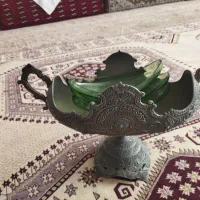 کجکول قدیمی نگین دار|صنایع دستی و سایر لوازم تزئینی|مشهد, اروند|دیوار