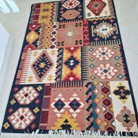 گلیم فرش ۴ متری