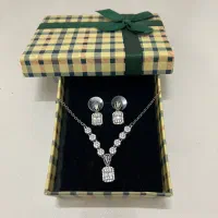 نیم ست نگین دار