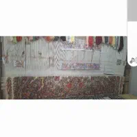 فروش فرش دستباف خطیبی ۳۰ رگ نیمه کاره (ابریشم دار)