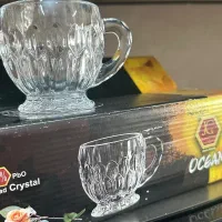 لیوان‌چای خوری کریستال|ظروف سرو و پذیرایی|مشهد, سرافرازان|دیوار
