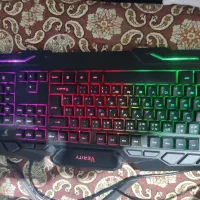 کیبورد موس آکبند rgb گیمینگ نرم و خوش دست|قطعات و لوازم جانبی رایانه|تهران, ایران|دیوار