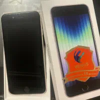 گوشی آیفونse2022حافظه۱۲۸تمیزبی خط وخش بدون بازشدگی