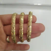 سه عدد النگو سایز ۳ رنگ ثابت نو نو ، استفاده نشده