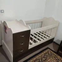 تخت خواب نوزادی تمام ام دی اف