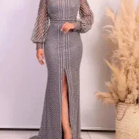 لباس سنگ دوزی شده سایز۴۶
