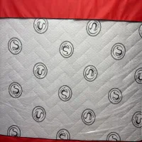 تشک تخت دونفره نو اصلا از کاور در نیومده