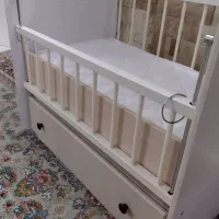 تخت کنار مادر گهواره ای|تخت و سرویس خواب|قم, انسجام|دیوار