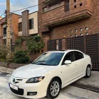 مزدا ۳ مدل ۱۳۸۷ تیپ ۳ فول بی رنگ درحد صفر